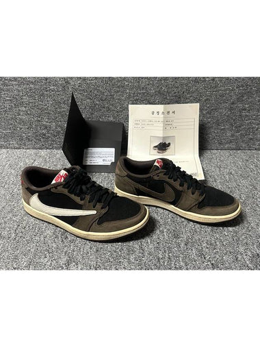 Jordan 1 Travis Scott Retro Low OG SP Mocha 255 - NIKE - BALAAN 1