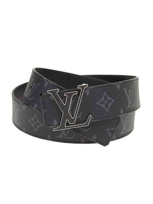 LV Eclipse Monogram Initial 40MM Reversible Belt 90CM Black - LOUIS VUITTON - BALAAN 1