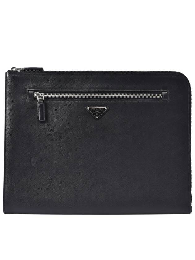 Women s Saffiano Big Clutch - PRADA - BALAAN 1