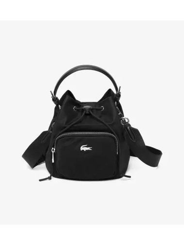 Women s Easy IZZIE Bucket Bag Black - LACOSTE - BALAAN 1