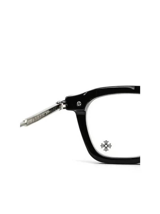 Chrome Hearts CUMPTION A logo temple glasses BK BRUSHED SILVER - CHROME HEARTS - BALAAN 4