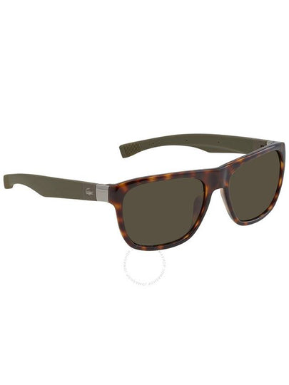 Lacoste Green Square Unisex Sunglasses L664S 220 55 - LACOSTE - BALAAN 2