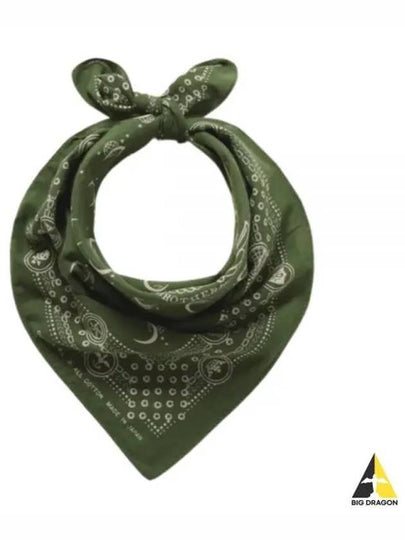 Flight Bandana Scarf Olive - POLO RALPH LAUREN - BALAAN 2