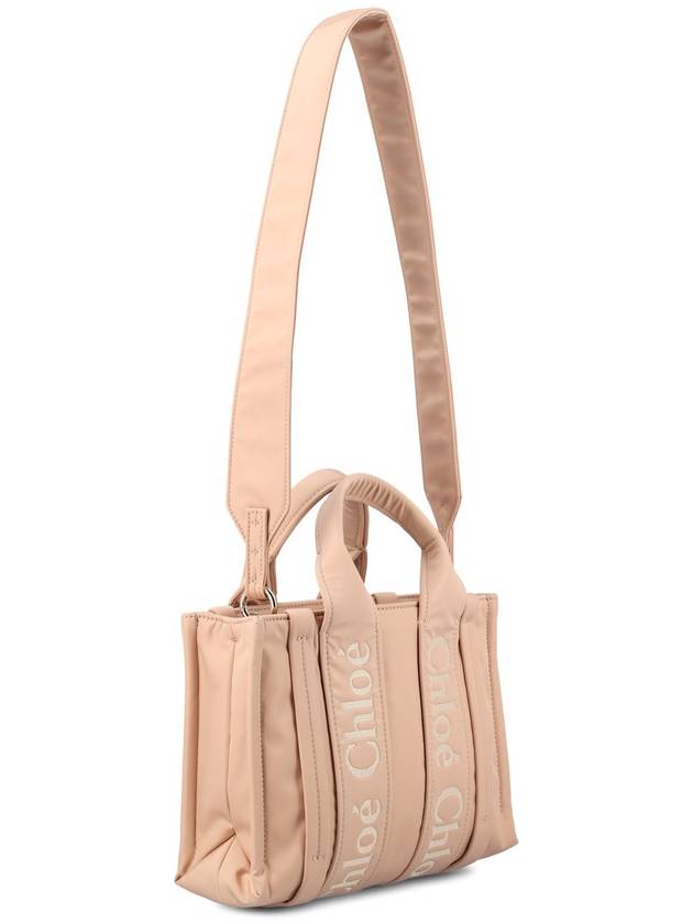 Woody Small Tote Bag Pink - CHLOE - BALAAN 4