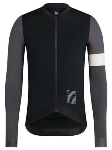 MEN'S PRO TEAM LONG SLEE REVE TRAINING JERSEY PTT01LSBLK Men's Long Sleeve Core Jersey - RAPHA - BALAAN 1