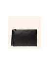 Intrecciato Strap Clutch Bag Black - BOTTEGA VENETA - BALAAN 2