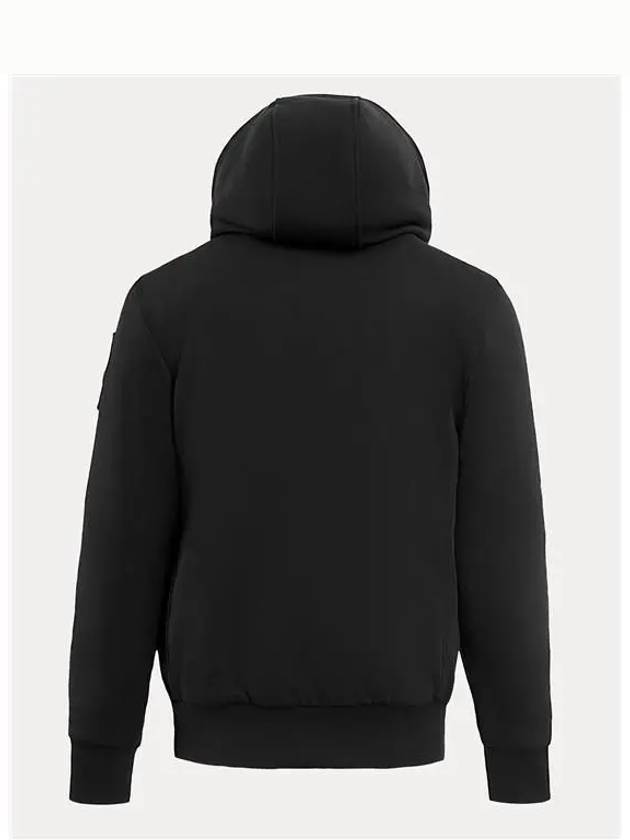 Classic Bunny Zip Up Hoodie White Lining Black - MOOSE KNUCKLES - BALAAN 3