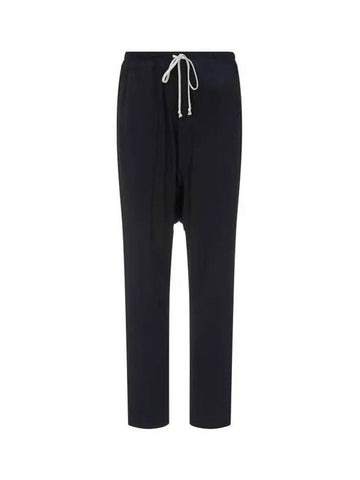 MEN Rayon Drawstring Long Pants Black 270748 - RICK OWENS - BALAAN 1