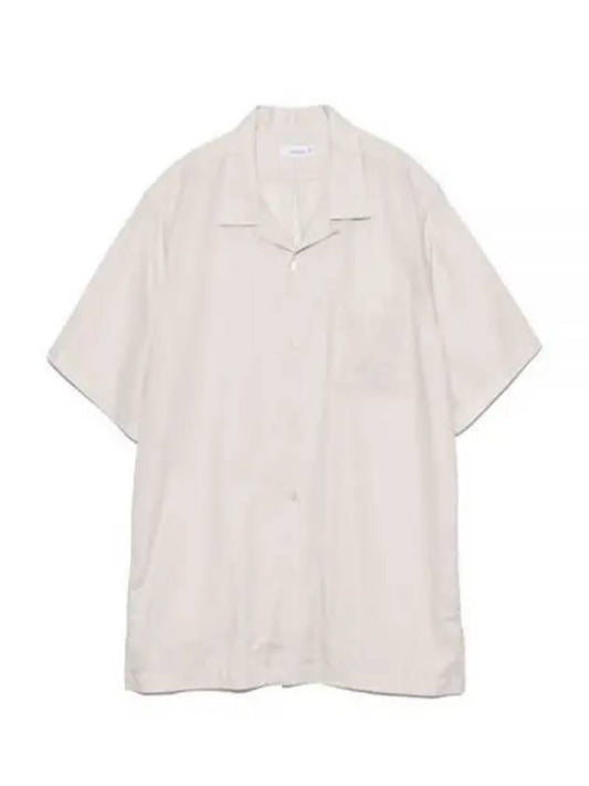 NANAMI CA 24 Open Collar Panama SS Shirt SUGS410 NA short sleeve - NANAMICA - BALAAN 1