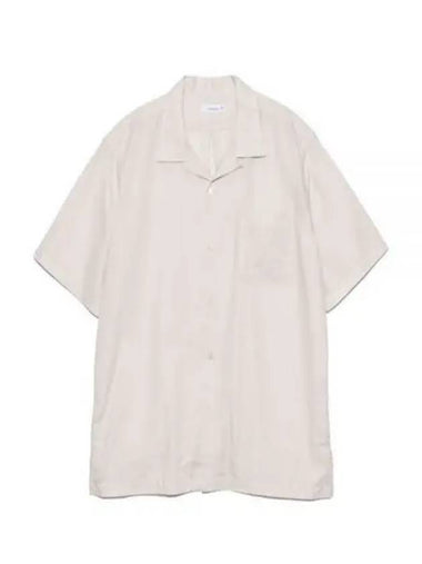 24 Open Collar Panama SS Shirt SUGS410 NA short sleeve - NANAMICA - BALAAN 1