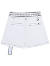 C23MPT002W Belted Short Pants White - CHUCUCHU - BALAAN 2