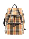 Rucksack Vintage Check Nylon Backpack Beige - BURBERRY - BALAAN 2