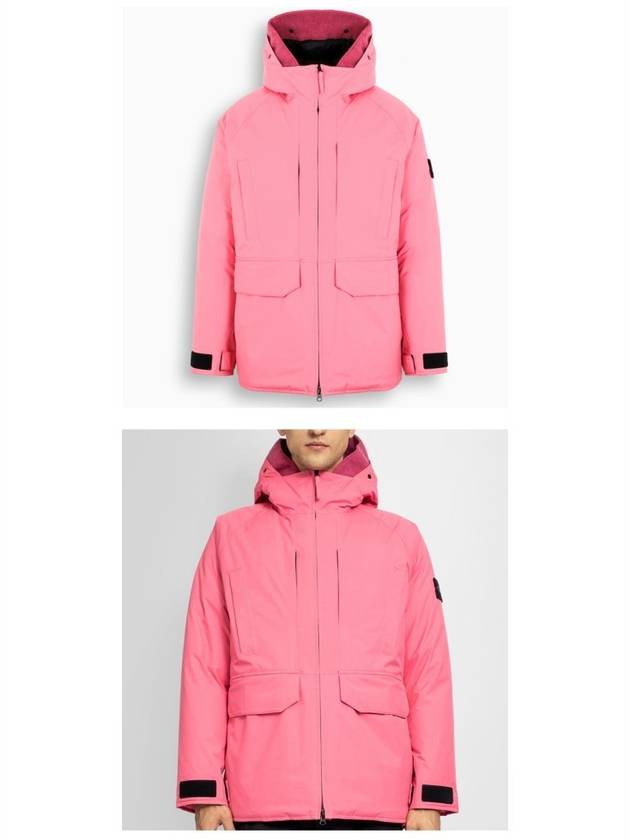 Ripstop Gore Tex Down Jacket Pink - STONE ISLAND - BALAAN 5