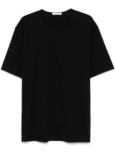 Relaxed Short Sleeve T-Shirt Black - LEMAIRE - BALAAN 2