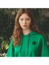 Crop Hoodie Green - THE GREEN LAB - BALAAN 4