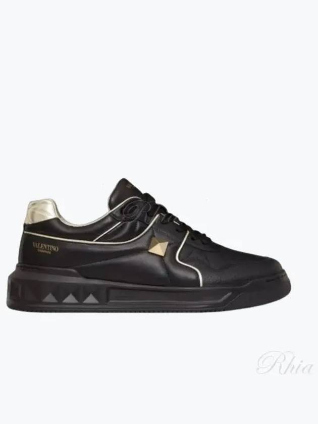 One Stud Men s Sneaker Shoes S0E71RUS ED6 - VALENTINO - BALAAN 1