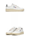 Medalist Silver Tab Low Top Sneakers White - AUTRY - BALAAN 5