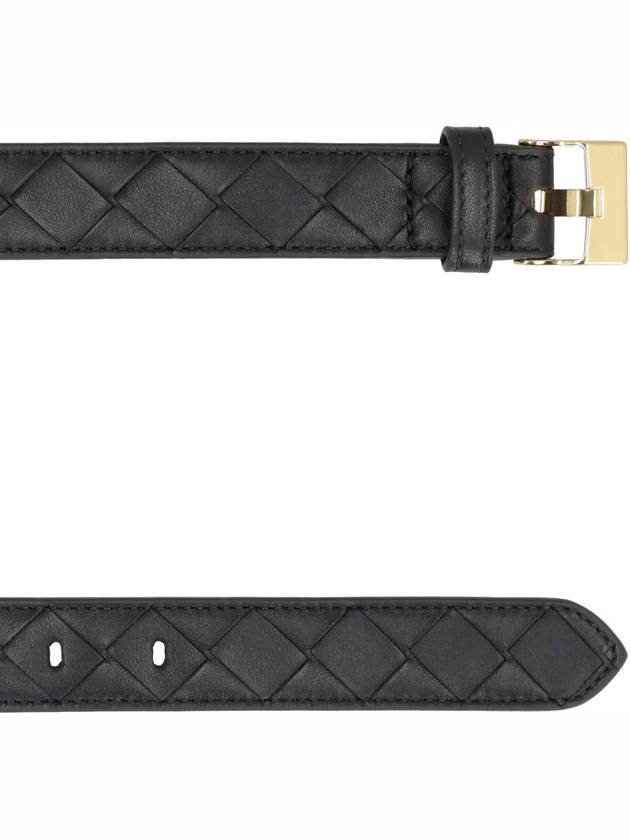 24FW Regular Belt 38988191 799048 VCPP5 1019 BLACK - BOTTEGA VENETA - BALAAN 4