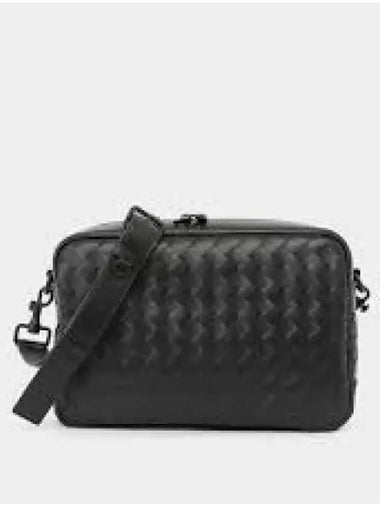 604790 V3US4 8984 Small Intraciato Cross Bag 1331064 - BOTTEGA VENETA - BALAAN 1