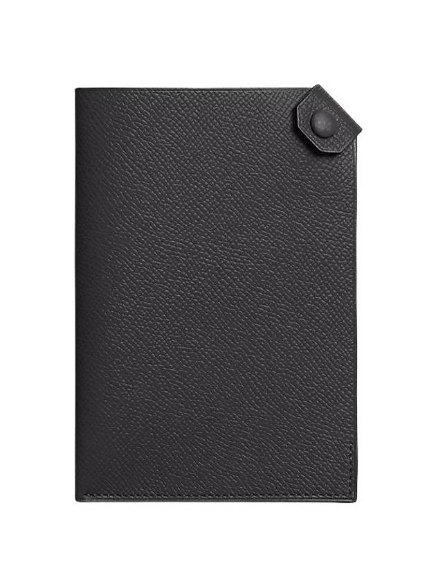 Tarmac Dot Passport Wallet Black - HERMES - BALAAN 2