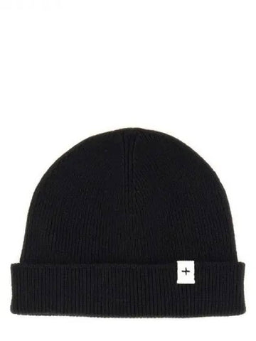 logo patch wool beanie - JIL SANDER - BALAAN 1