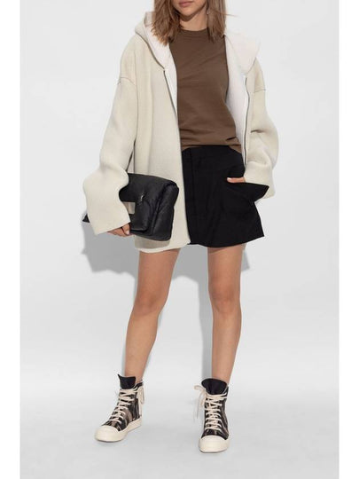 Rick Owens Wool Cardigan, Women's, Cream - RICK OWENS - BALAAN 2