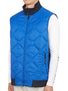 Golf Quilt Hybrid Dermal Wind Vest Blue - J.LINDEBERG - BALAAN 4