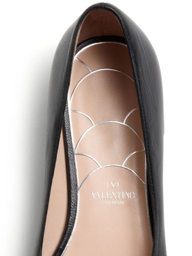 Valentino Garavani Flat shoes Black - VALENTINO - BALAAN 7