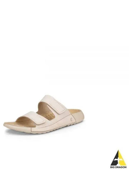 Women's 2nd Cozmo Slippers Ivory - ECCO - BALAAN 2