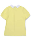 Puff Short Sleeve T-Shirt Women YELLOW - 20THHOLE - BALAAN 6