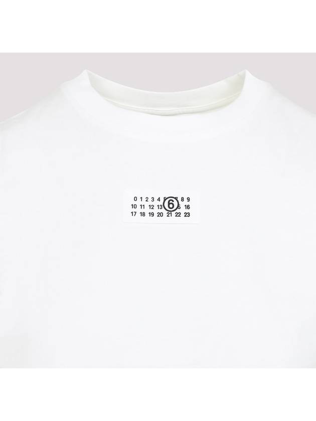 Logo Short Sleeve T-Shirt White - MAISON MARGIELA - BALAAN 4