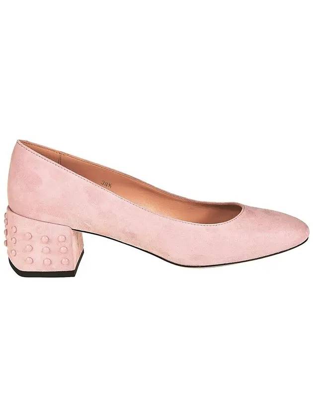 Women's Studded Pumps Heel Pink - TOD'S - BALAAN.