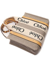 Woody Small Canvas Tote Bag Yellow Beige - CHLOE - BALAAN 6