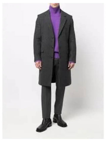 050 Men s single wool coat UCO001 278 1207737 - AMI - BALAAN 1