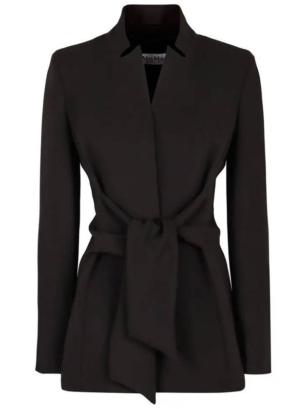 SEGGIO Belted Caddy Blazer Black 2421046111 004 - MAX MARA - BALAAN 1