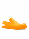 Puddle Clog Rubber Sandals Tangerine - BOTTEGA VENETA - BALAAN 4