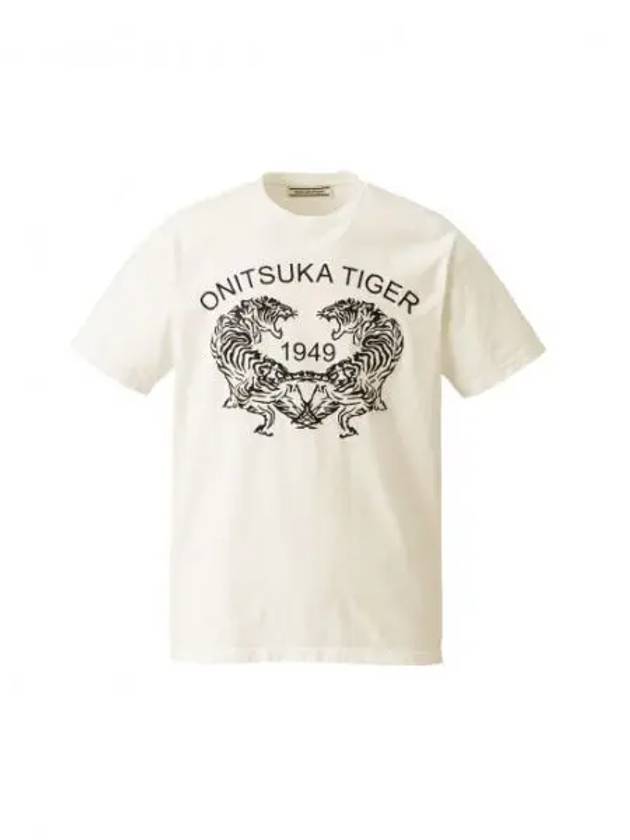 Onitsuka Tiger Graphic T Shirt 2183B184 100 - ONITSUKA TIGER - BALAAN 2