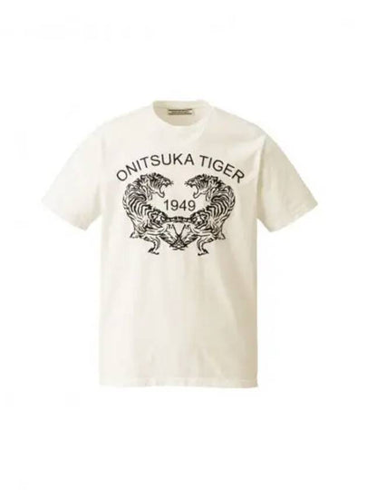 Graphic Short Sleeve T-Shirt White - ONITSUKA TIGER - BALAAN 2