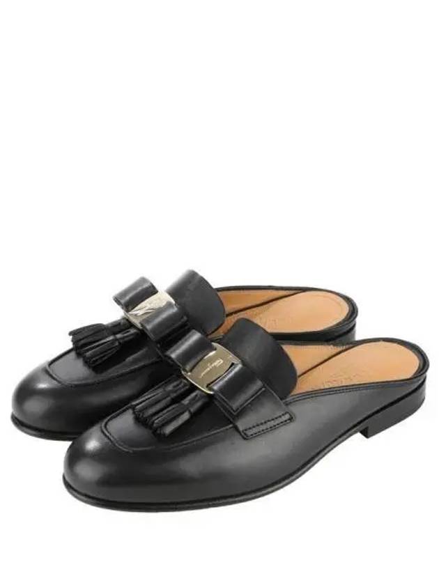 Women s ONOFRIA Mule Slippers NERO 0758462 270370 - SALVATORE FERRAGAMO - BALAAN 1