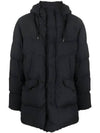 Extreme Hooded Down Long Parka Black - TEN C - BALAAN 1