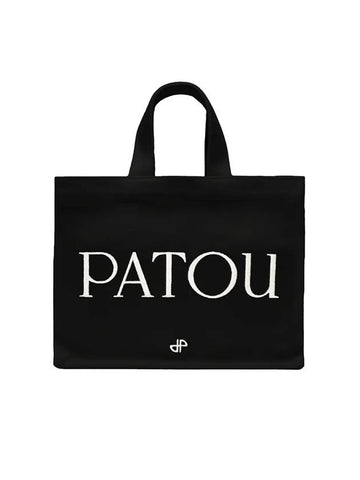 Logo Small Tote Bag Black - PATOU - BALAAN 1