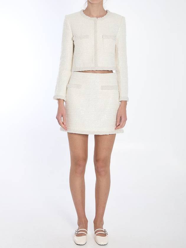 Pearl Trim Jacket - SELF PORTRAIT - BALAAN 5