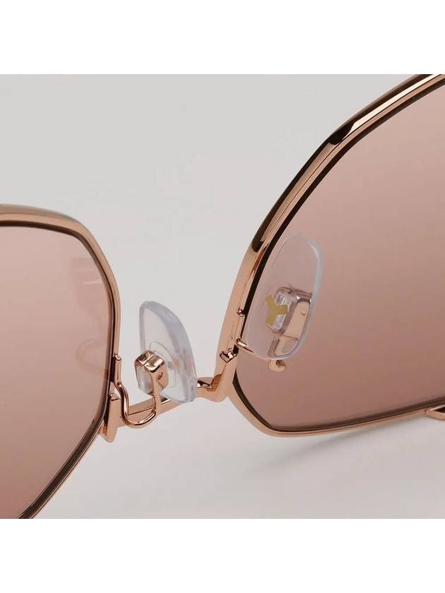 Eyewear Round Sunglasses Rose Gold - BALLY - BALAAN 7