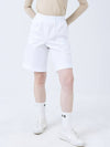 Doyou Know MC Women s Frill Full Waist Banding 5 quarter White Pants DO3232PT64 - DOYOUKNOWMC GOLF WEAR - BALAAN 2