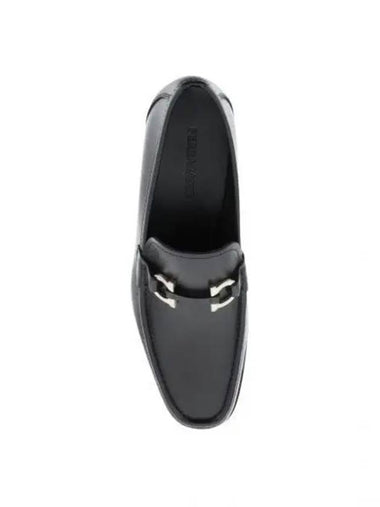 Ferragamo Gancini Men s Loafers EEE GRANDIOSO NERO 0769880 - SALVATORE FERRAGAMO - BALAAN 1