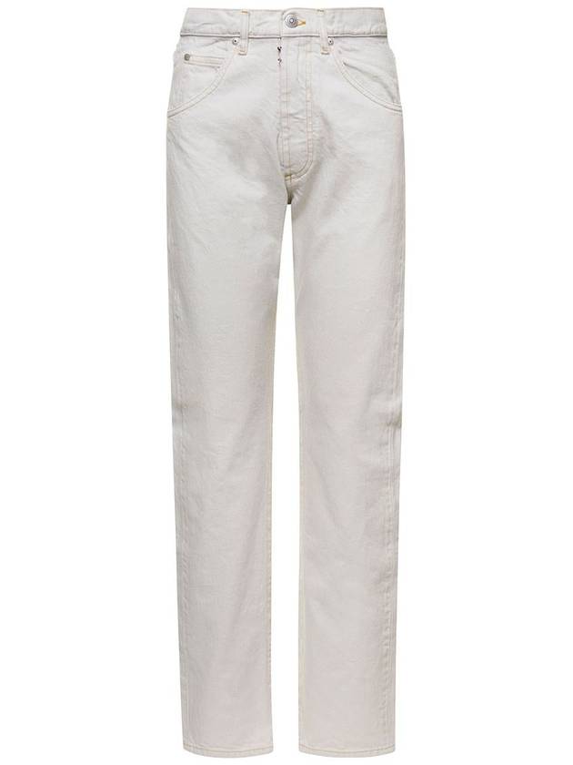 Denim Straight Pants S51LA0163 S30857961 WHITE - MAISON MARGIELA - BALAAN 2