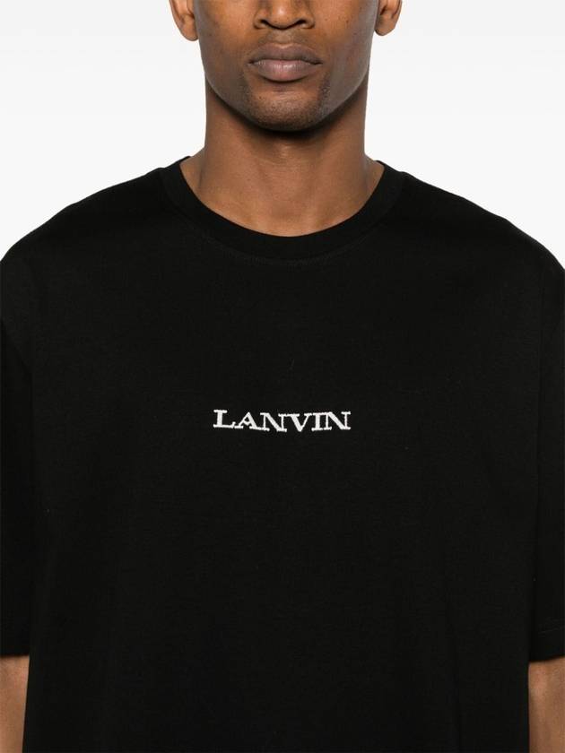 LANVIN T-SHIRT BRODÉ LANVIN BOUCLETTE - LANVIN - BALAAN 5