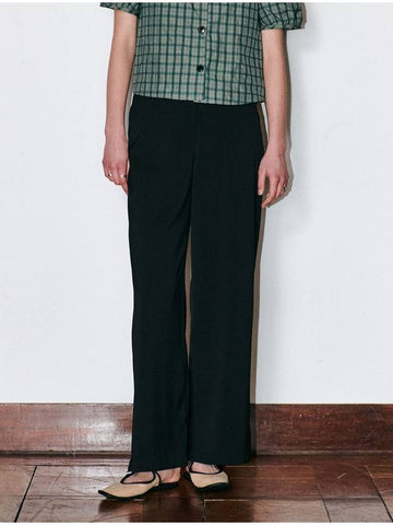 Essential Wide Pants Black - CORCA - BALAAN 1