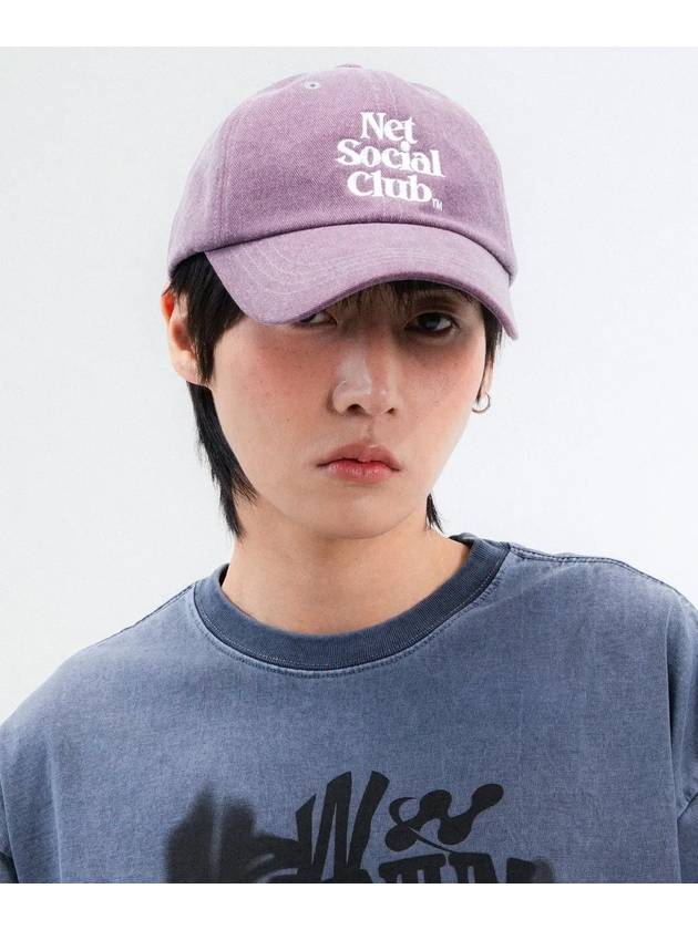 Stitch Ball Cap Plum Purple - NET SOCIAL CLUB - BALAAN 5