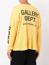 Therma Long Sleeve T-Shirt Yellow - GALLERY DEPT. - BALAAN 5